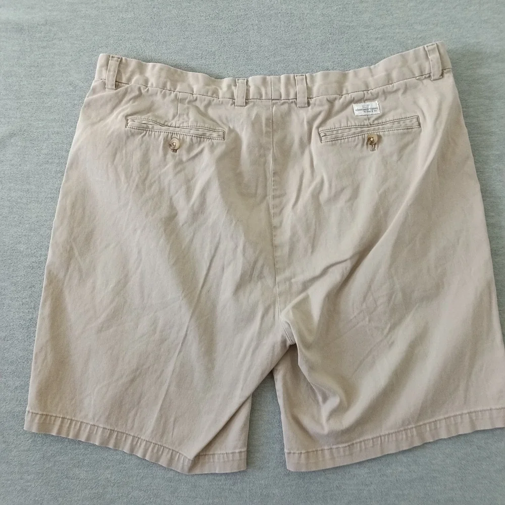 Vineyard Vines Mens Breaker Shorts Khaki Tan Stretch Chino Size 40